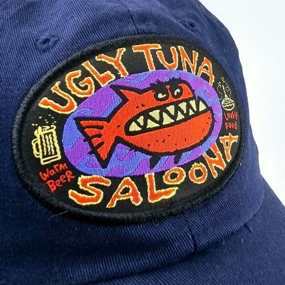 Ugly Tuna Saloon Men's OS Navy Blue With Bottle Opener Casual Adjustable Hat - Picture 9 of 9